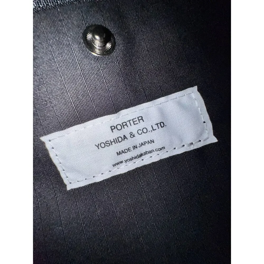 NWT Porter Yoshida Frame Backpack Black Nylon